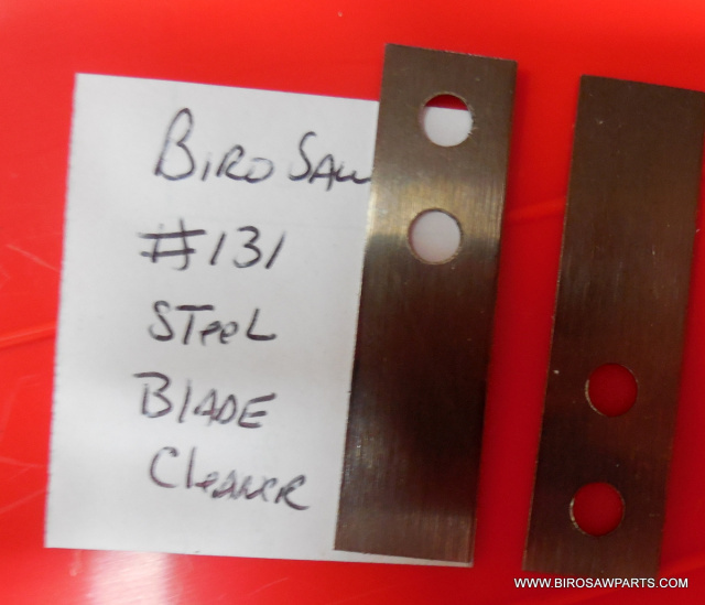 Steel Blade Cleaners For Biro Saw Models 34 & 3334 Replaces #131